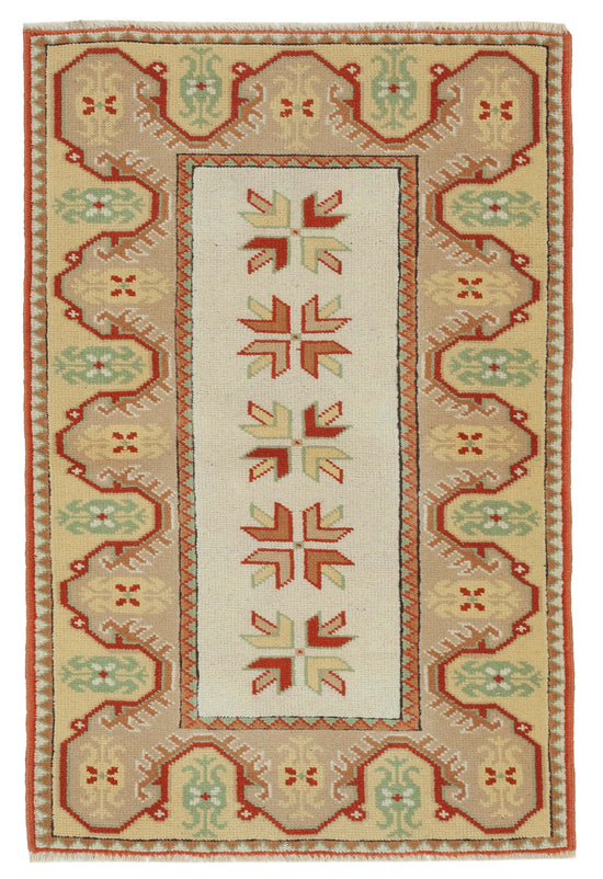 3x4 Beige Oushak Rug - 26670