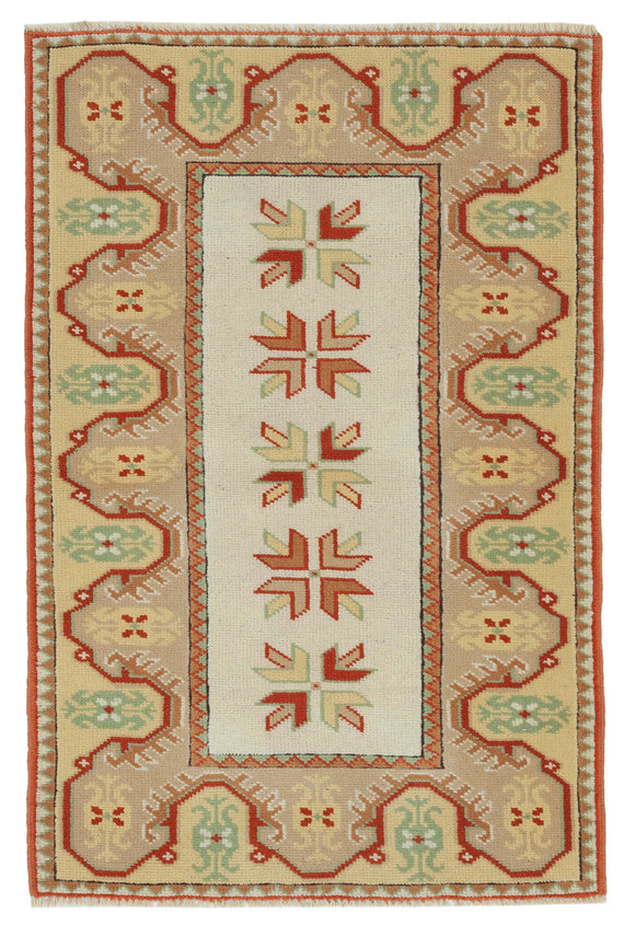 3x4 Beige Oushak Rug - 26670
