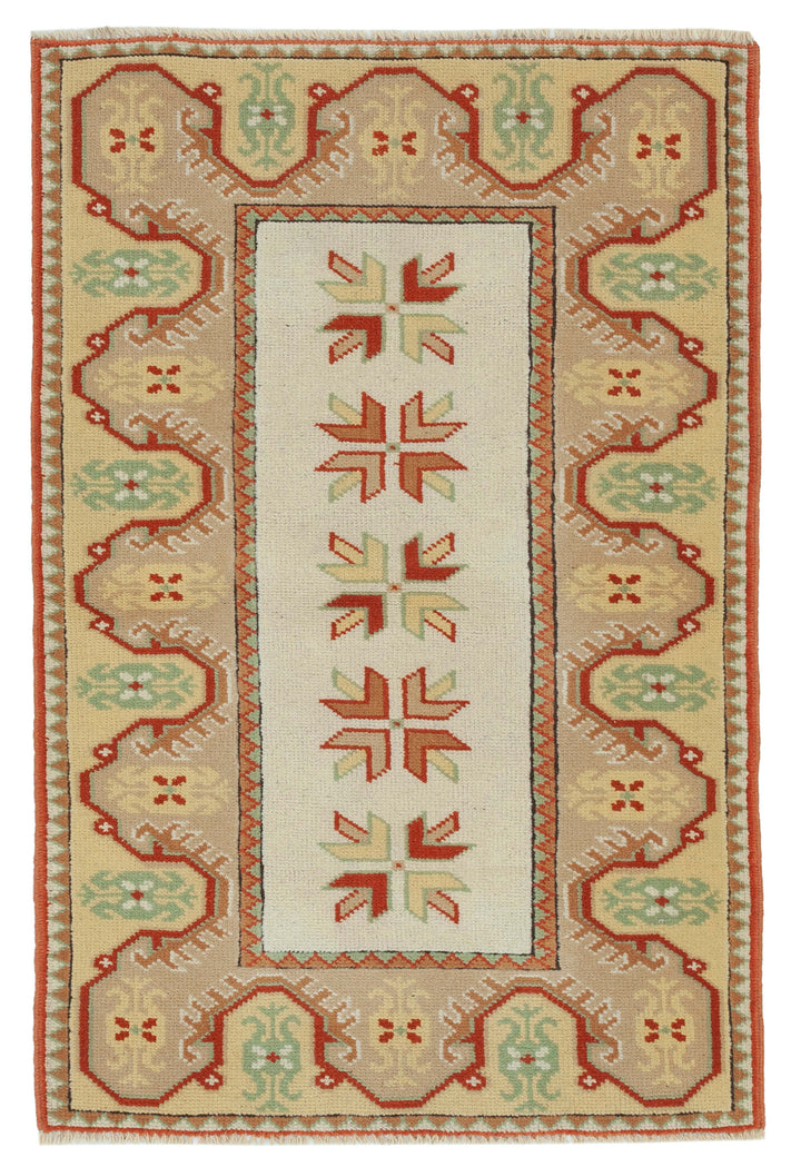 3x4 Beige Oushak Rug - 26670