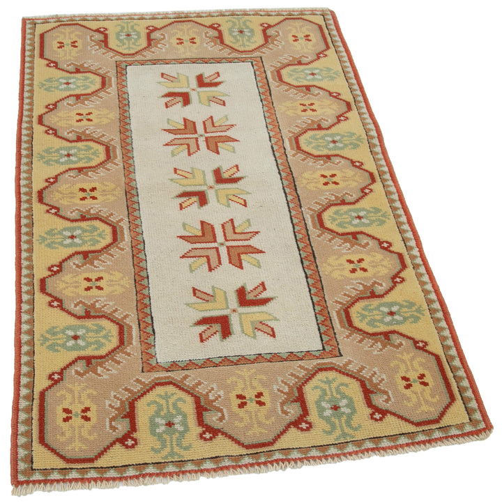 3x4 Beige Oushak Rug - 26670