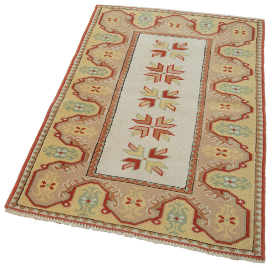 3x4 Beige Oushak Rug - 26670