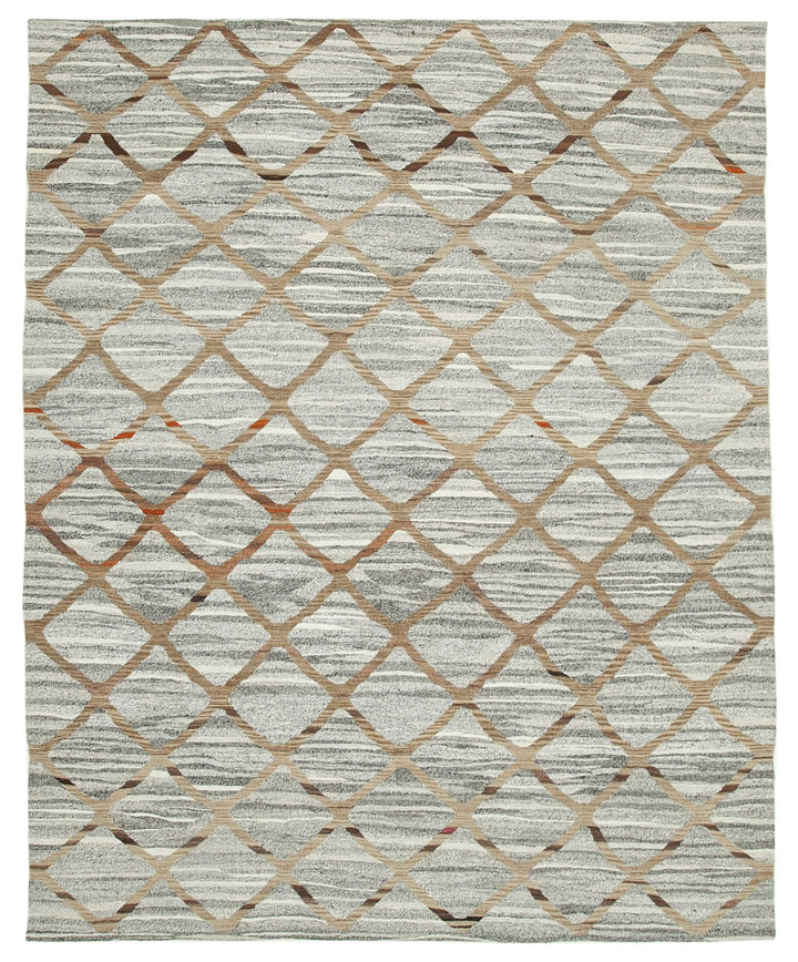 8x10 Grey Contemporary Area Rug - 26675