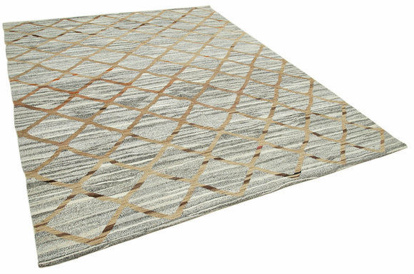 8x10 Grey Contemporary Area Rug - 26675