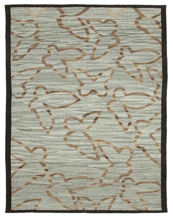 8x10 Grey Contemporary Area Rug - 26677
