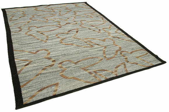 8x10 Grey Contemporary Area Rug - 26677