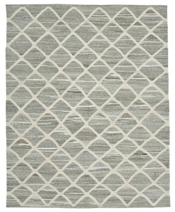 8x10 Grey Contemporary Area Rug - 26678