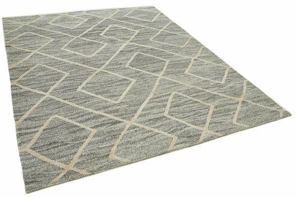 8x10 Grey Contemporary Area Rug - 26680