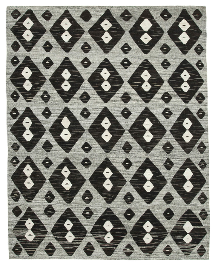 8x10 Black Contemporary Area Rug - 26682