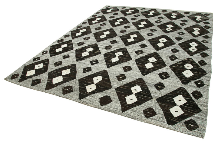 8x10 Black Contemporary Area Rug - 26682