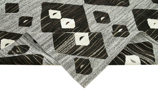 8x10 Black Contemporary Area Rug - 26682
