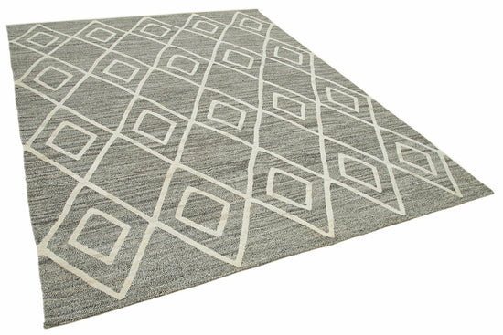 8x10 Grey Contemporary Area Rug - 26683