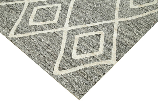8x10 Grey Contemporary Area Rug - 26683