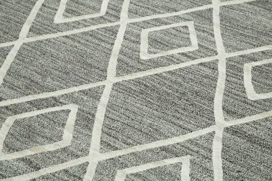 8x10 Grey Contemporary Area Rug - 26683