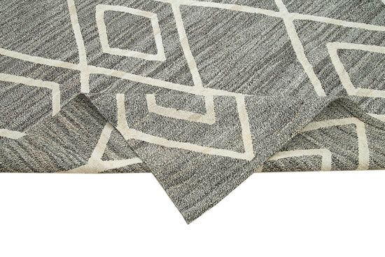 8x10 Grey Contemporary Area Rug - 26683