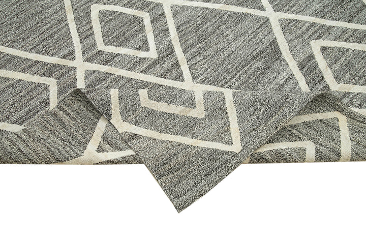 8x10 Grey Contemporary Area Rug - 26683