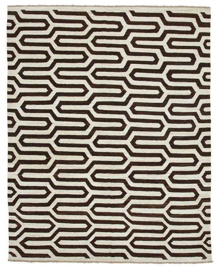 8x10 Brown Contemporary Area Rug - 26685