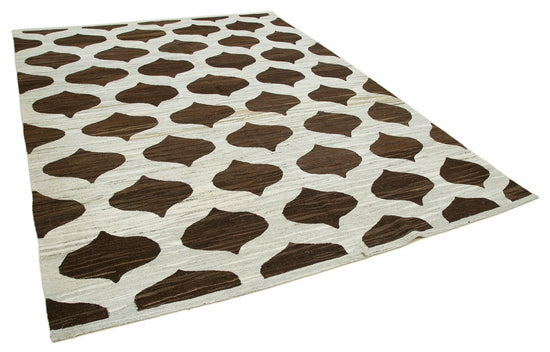 8x10 Brown Contemporary Area Rug - 26686