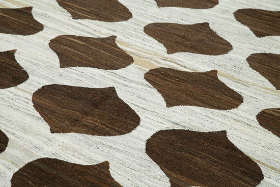 8x10 Brown Contemporary Area Rug - 26686