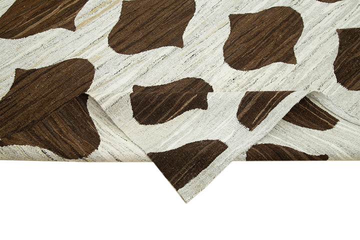 8x10 Brown Contemporary Area Rug - 26686
