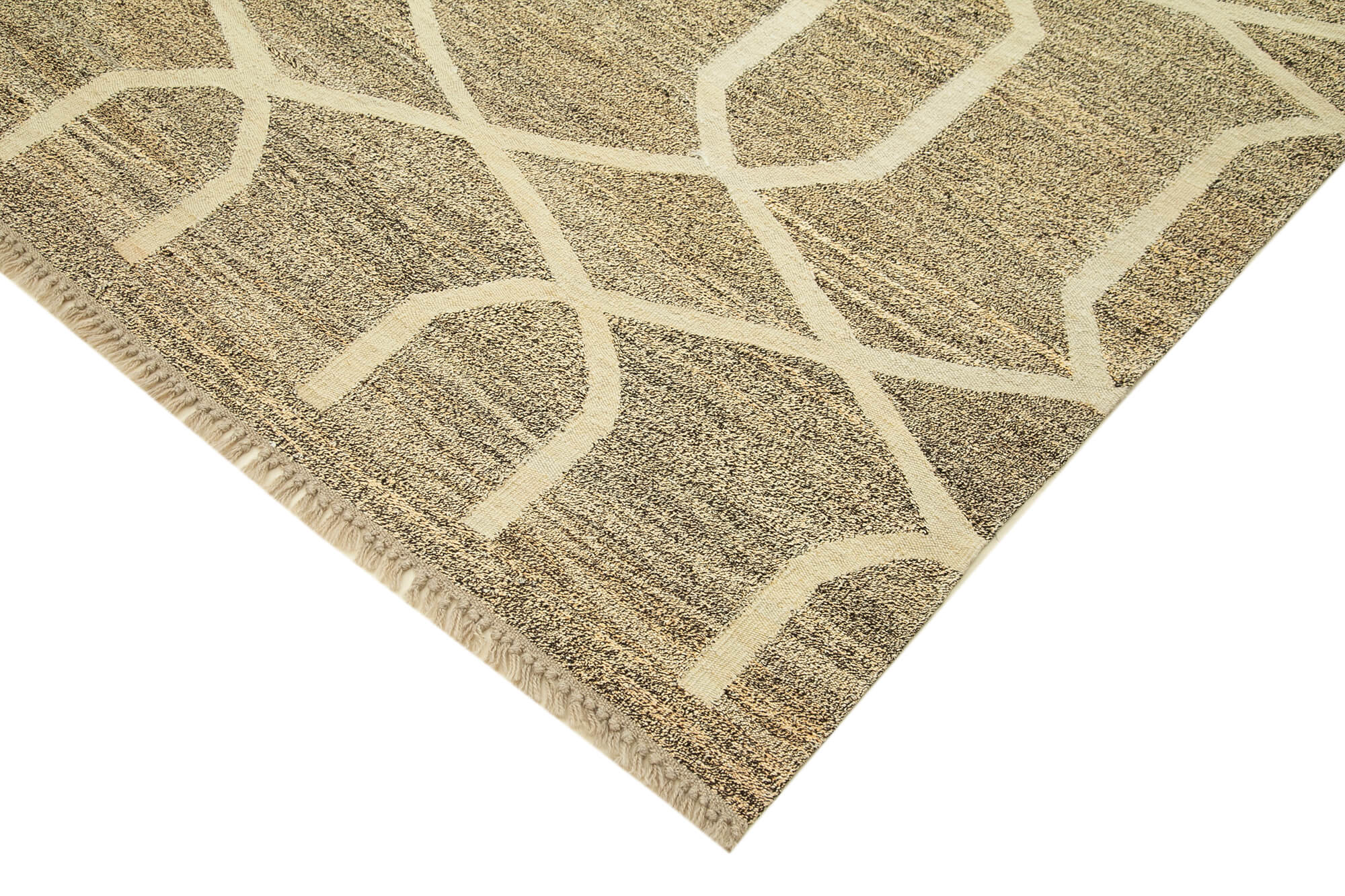 8x10 Beige Contemporary Area Rug - 26688