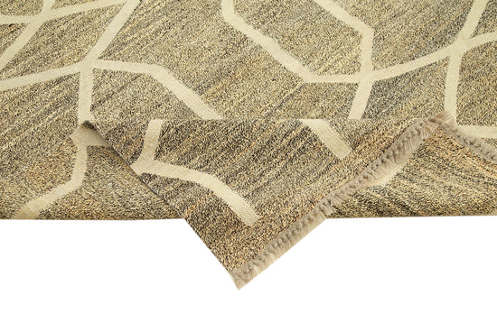 8x10 Beige Contemporary Area Rug - 26688