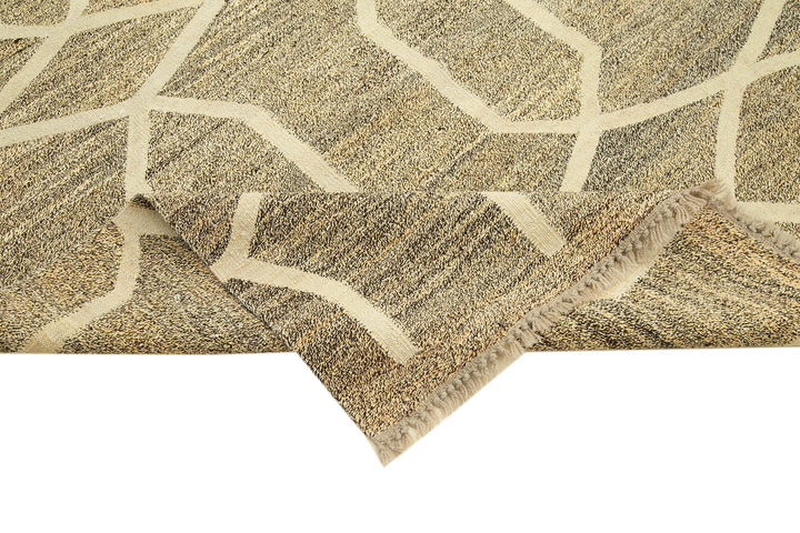 8x10 Beige Contemporary Area Rug - 26688