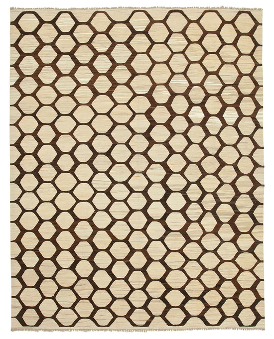 8x10 Beige Contemporary Area Rug - 26863
