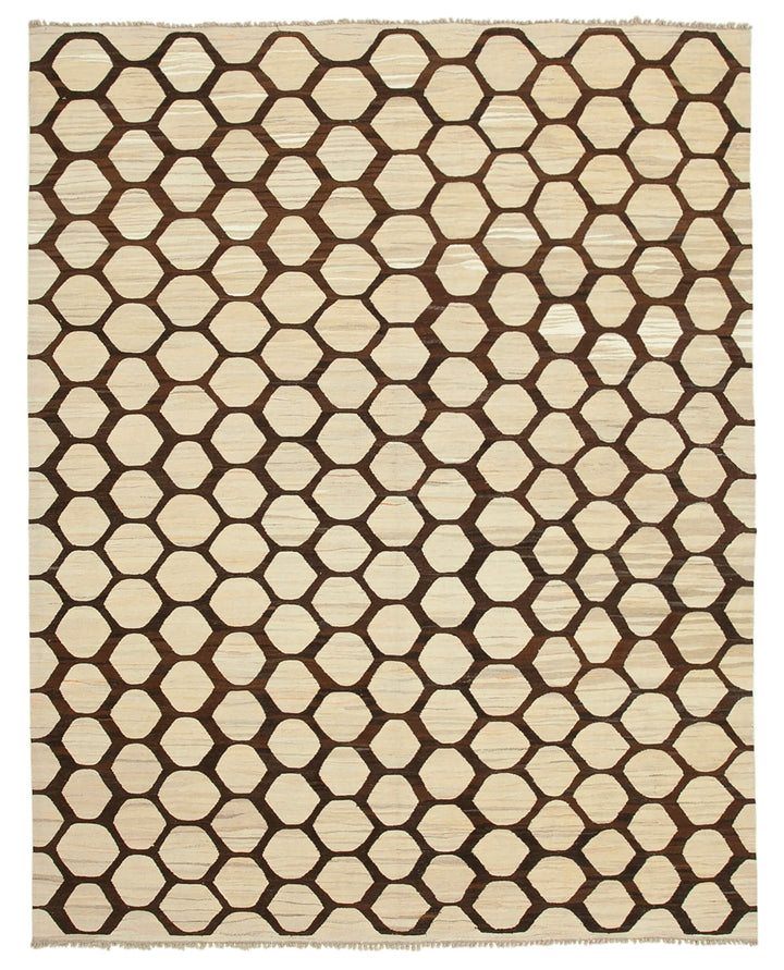 8x10 Beige Contemporary Area Rug - 26863