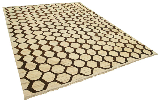 8x10 Beige Contemporary Area Rug - 26863