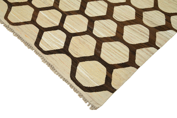 8x10 Beige Contemporary Area Rug - 26863