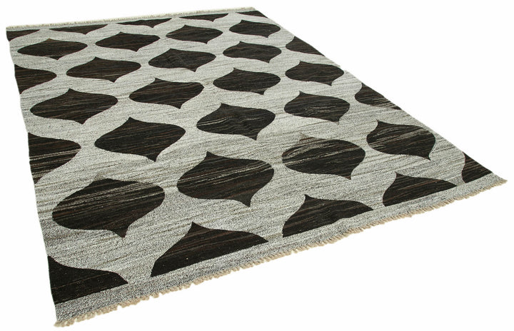 8x10 Grey Contemporary Area Rug - 26866