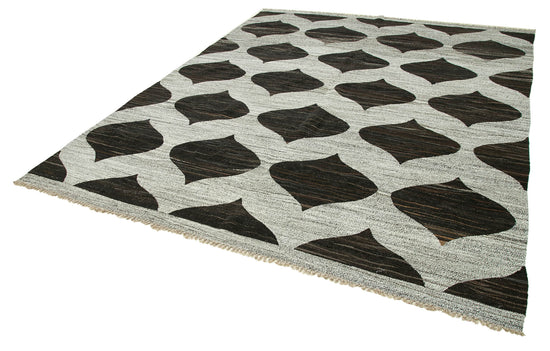 8x10 Grey Contemporary Area Rug - 26866