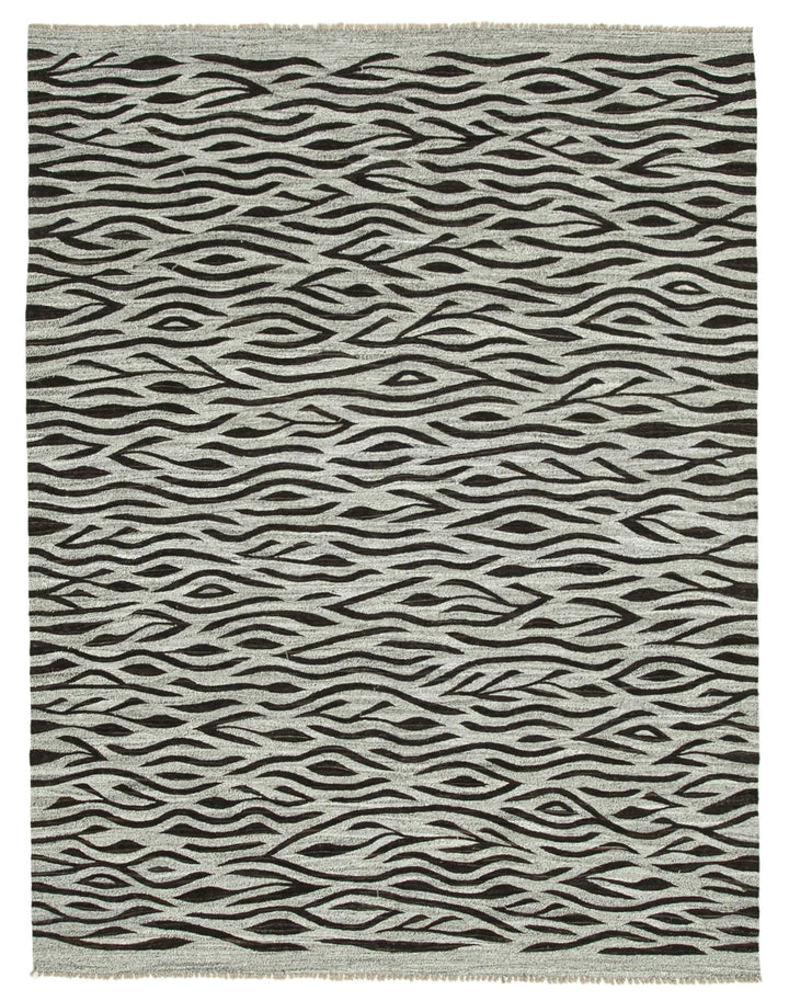 8x11 Grey Contemporary Area Rug - 26867