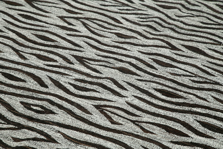 8x11 Grey Contemporary Area Rug - 26867