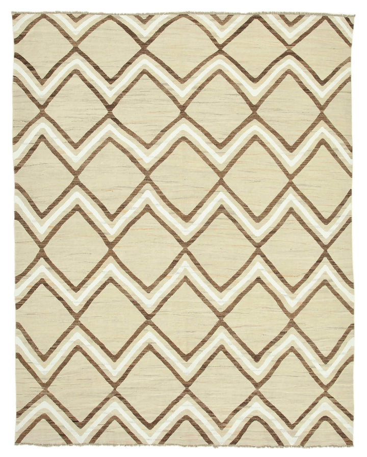 8x10 Beige Contemporary Area Rug - 26869