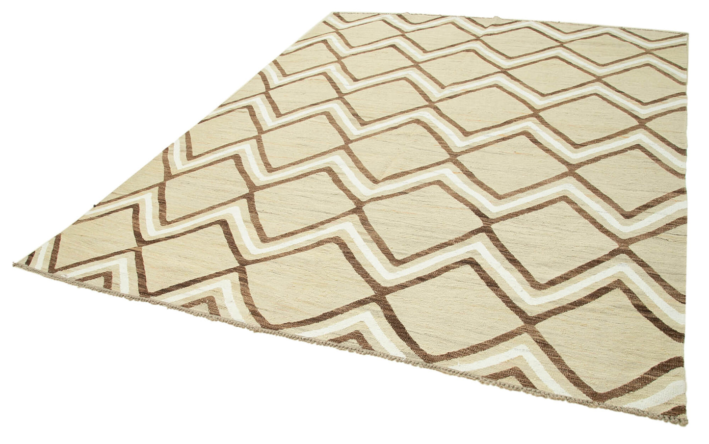 8x10 Beige Contemporary Area Rug - 26869