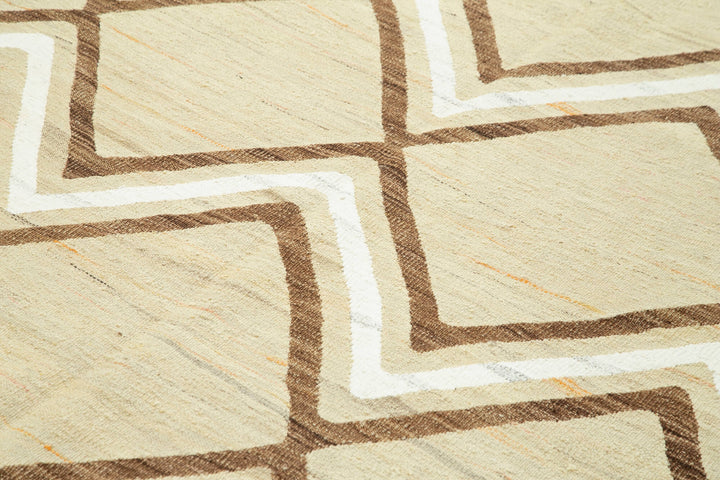 8x10 Beige Contemporary Area Rug - 26869