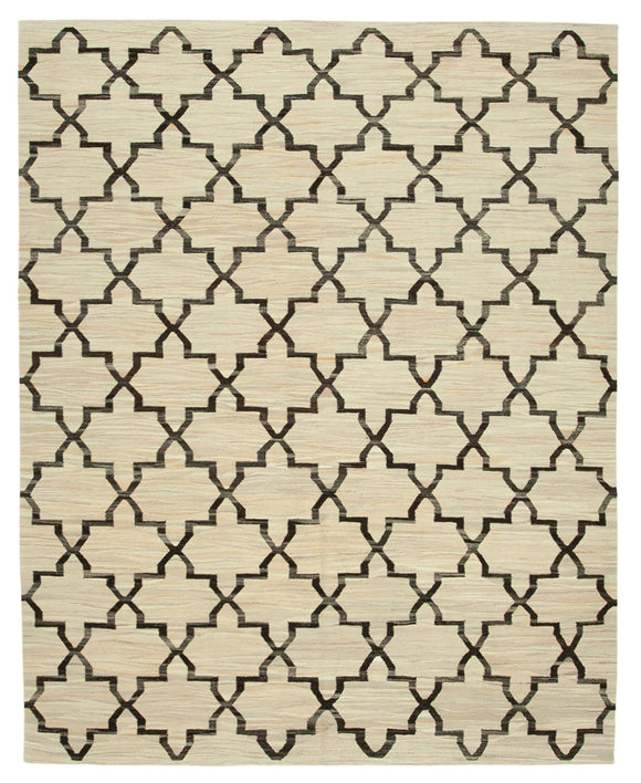 8x10 Beige Contemporary Area Rug - 26870