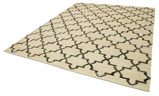 8x10 Beige Contemporary Area Rug - 26870