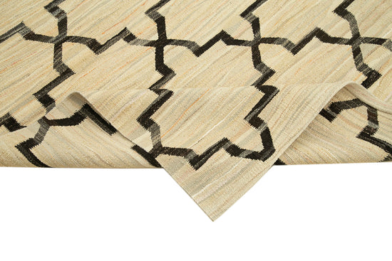 8x10 Beige Contemporary Area Rug - 26870