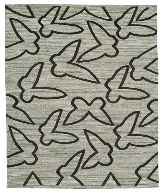 8x10 Grey Contemporary Area Rug - 26871