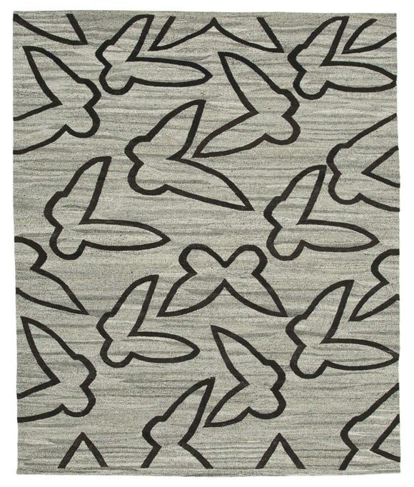 8x10 Grey Contemporary Area Rug - 26871