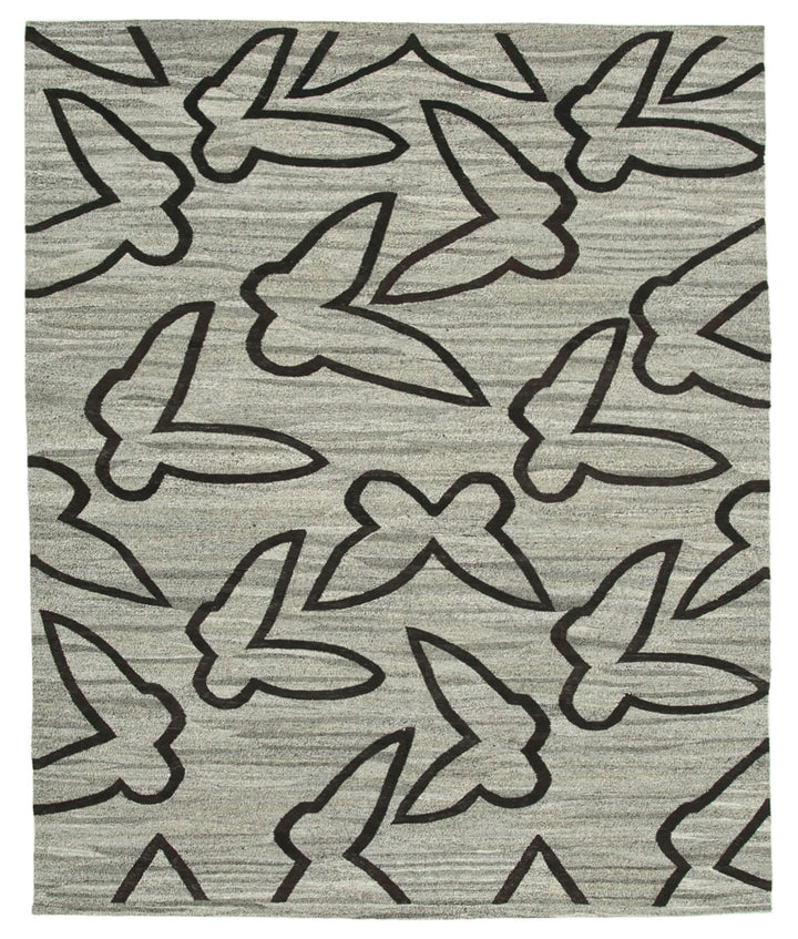 8x10 Grey Contemporary Area Rug - 26871