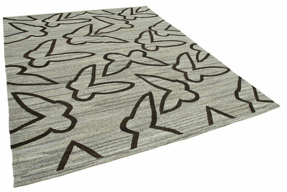 8x10 Grey Contemporary Area Rug - 26871