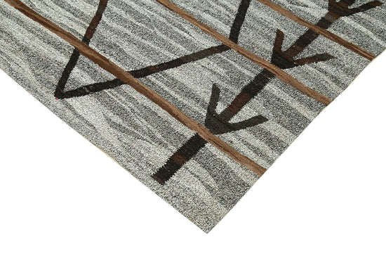8x10 Grey Contemporary Area Rug - 26872