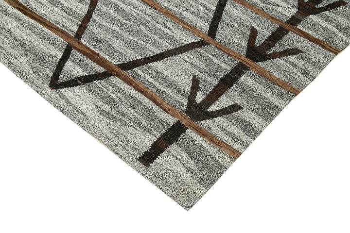 8x10 Grey Contemporary Area Rug - 26872