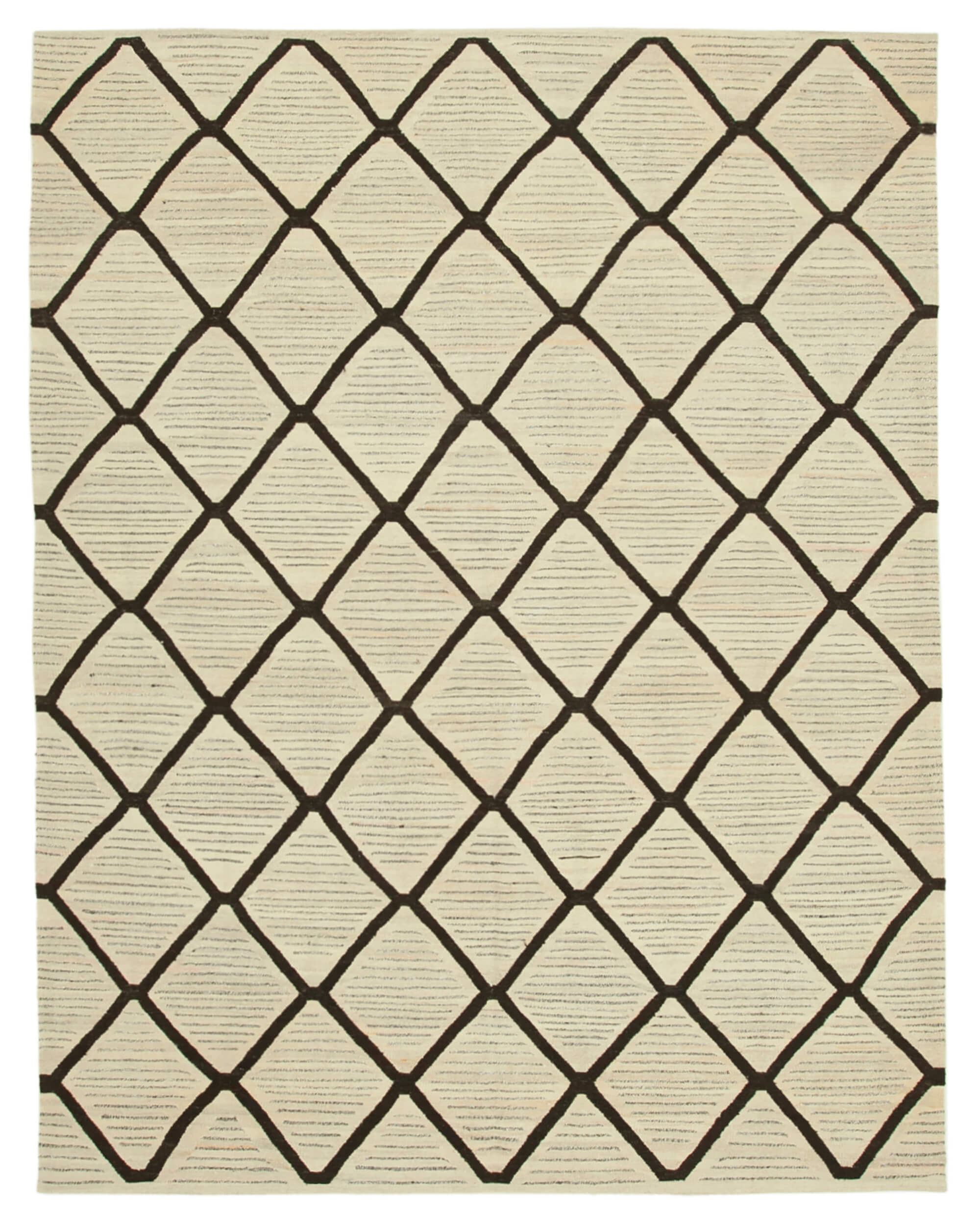 8x10 Beige Contemporary Area Rug - 26874