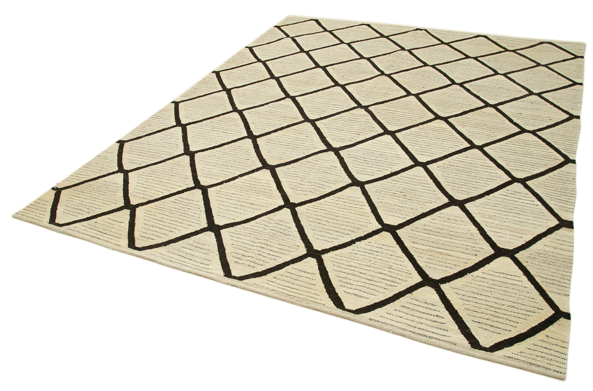 8x10 Beige Contemporary Area Rug - 26874