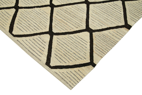 8x10 Beige Contemporary Area Rug - 26874