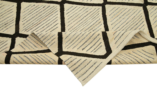 8x10 Beige Contemporary Area Rug - 26874
